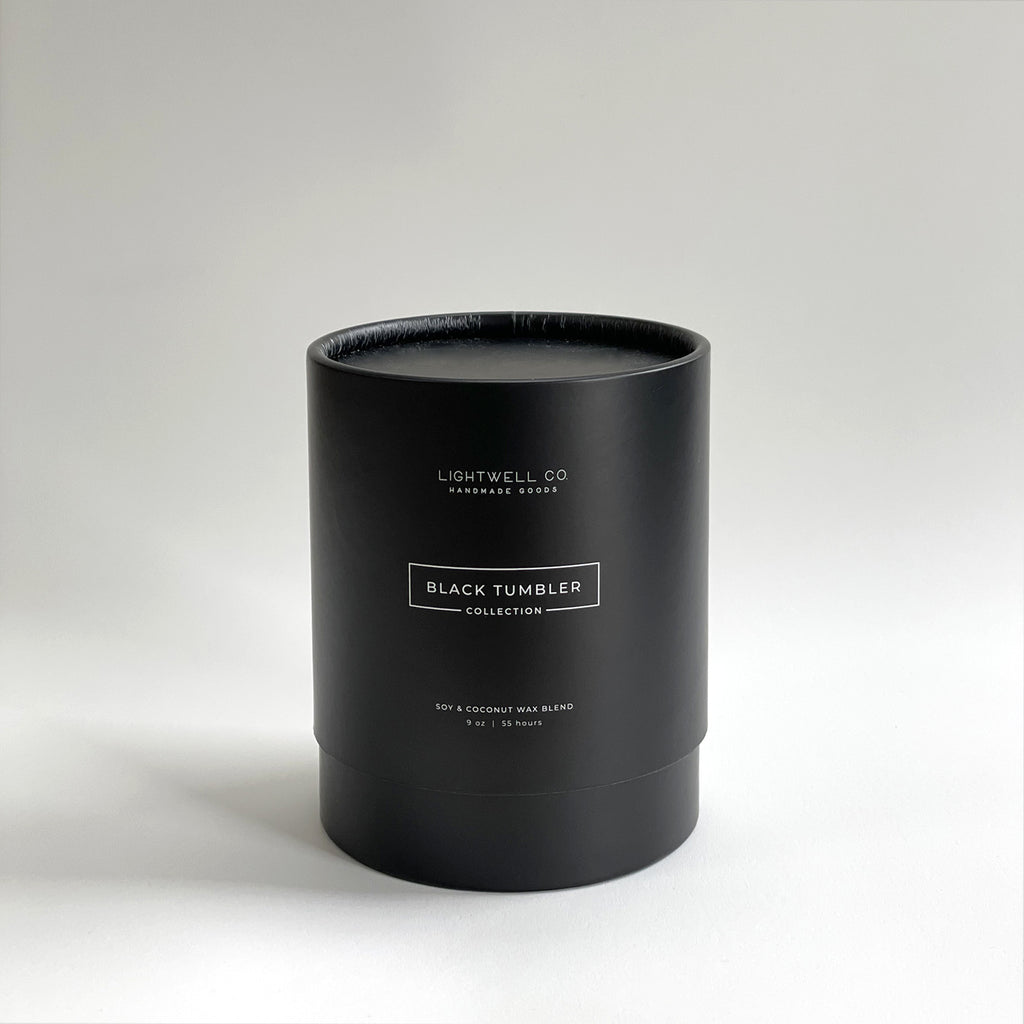 Santal Black Tumbler – lightwellco