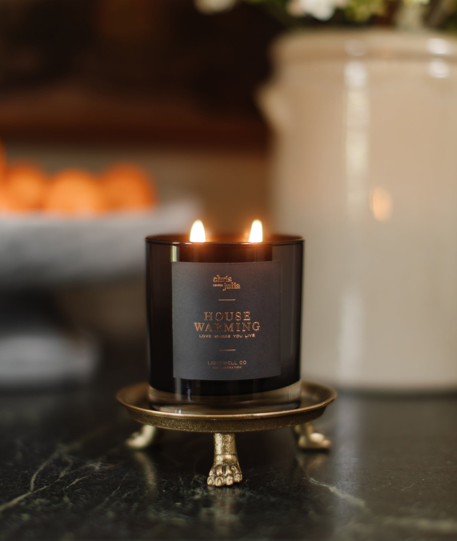 Campbeltown Loch & Ileach セット (クリスタル) Chris Loves Julia x Lightwell Co. - Housewarming Black Tumbler