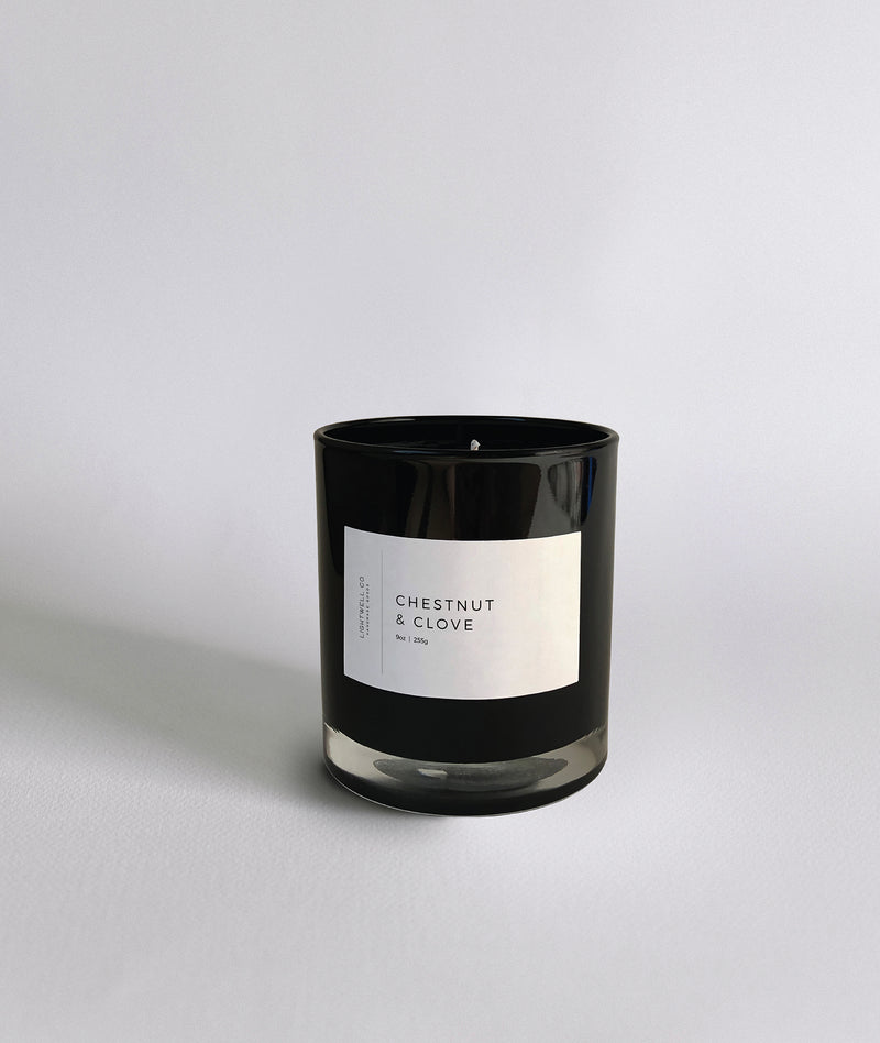 Chestnut & Clove Black Tumbler