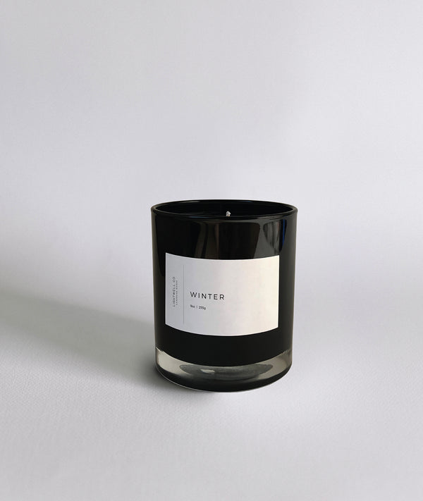 Winter Black Tumbler